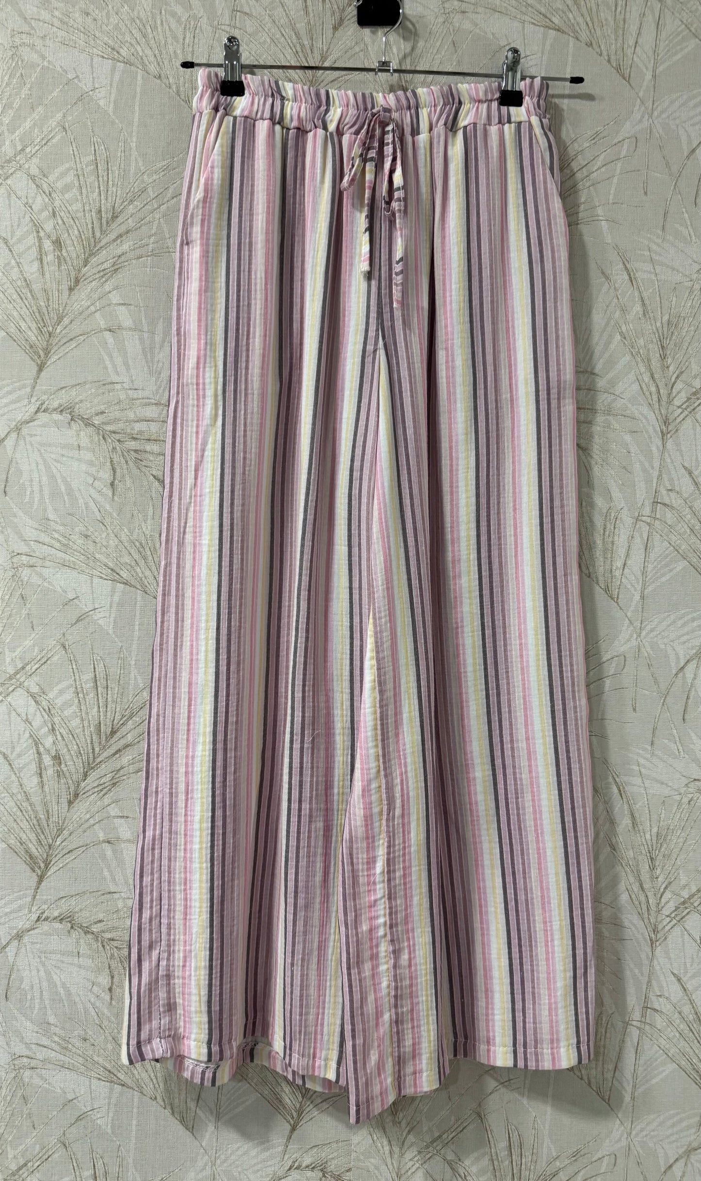 Pantalón de rayas de colores