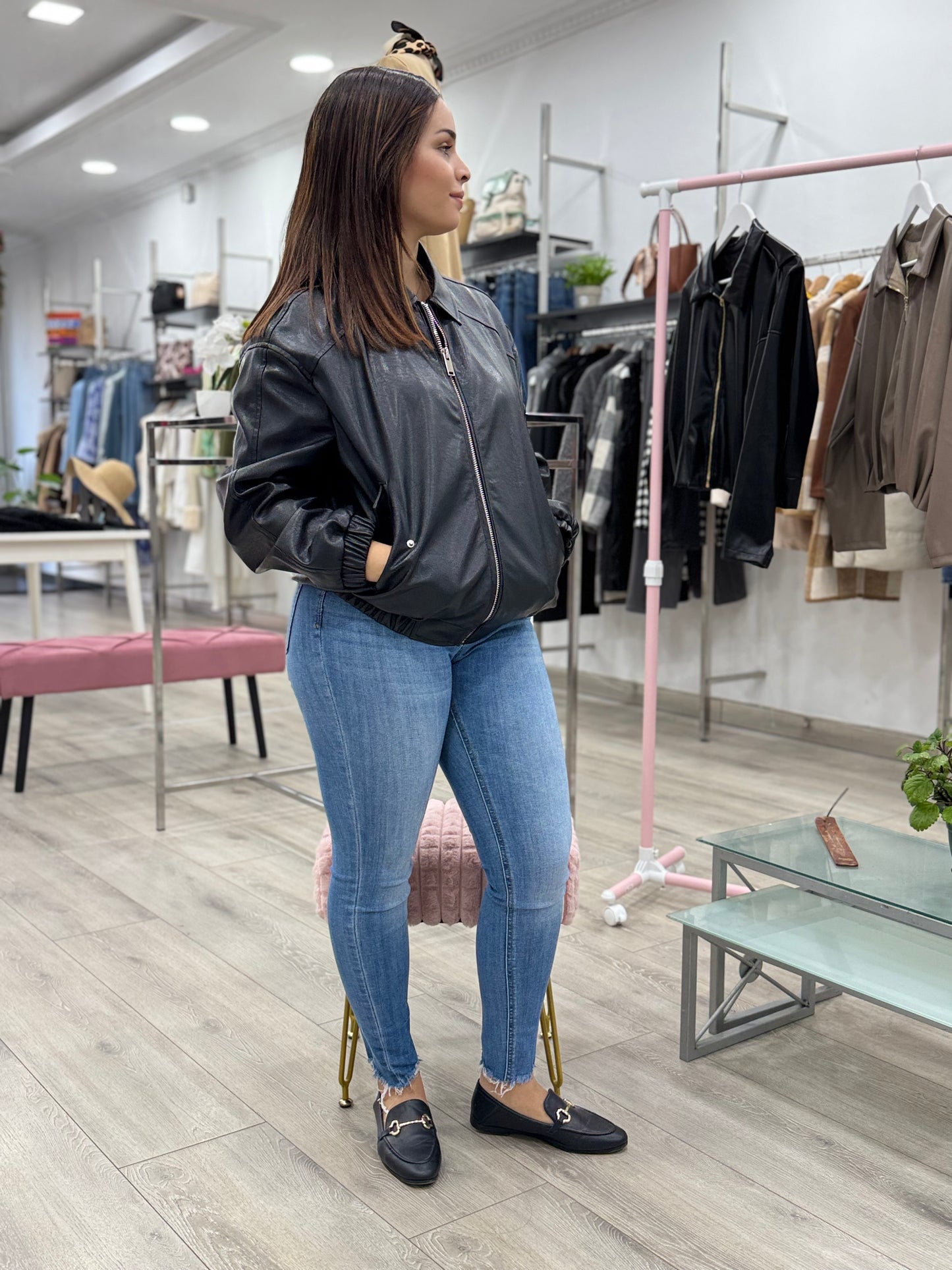 Chaqueta Polipiel gruesa