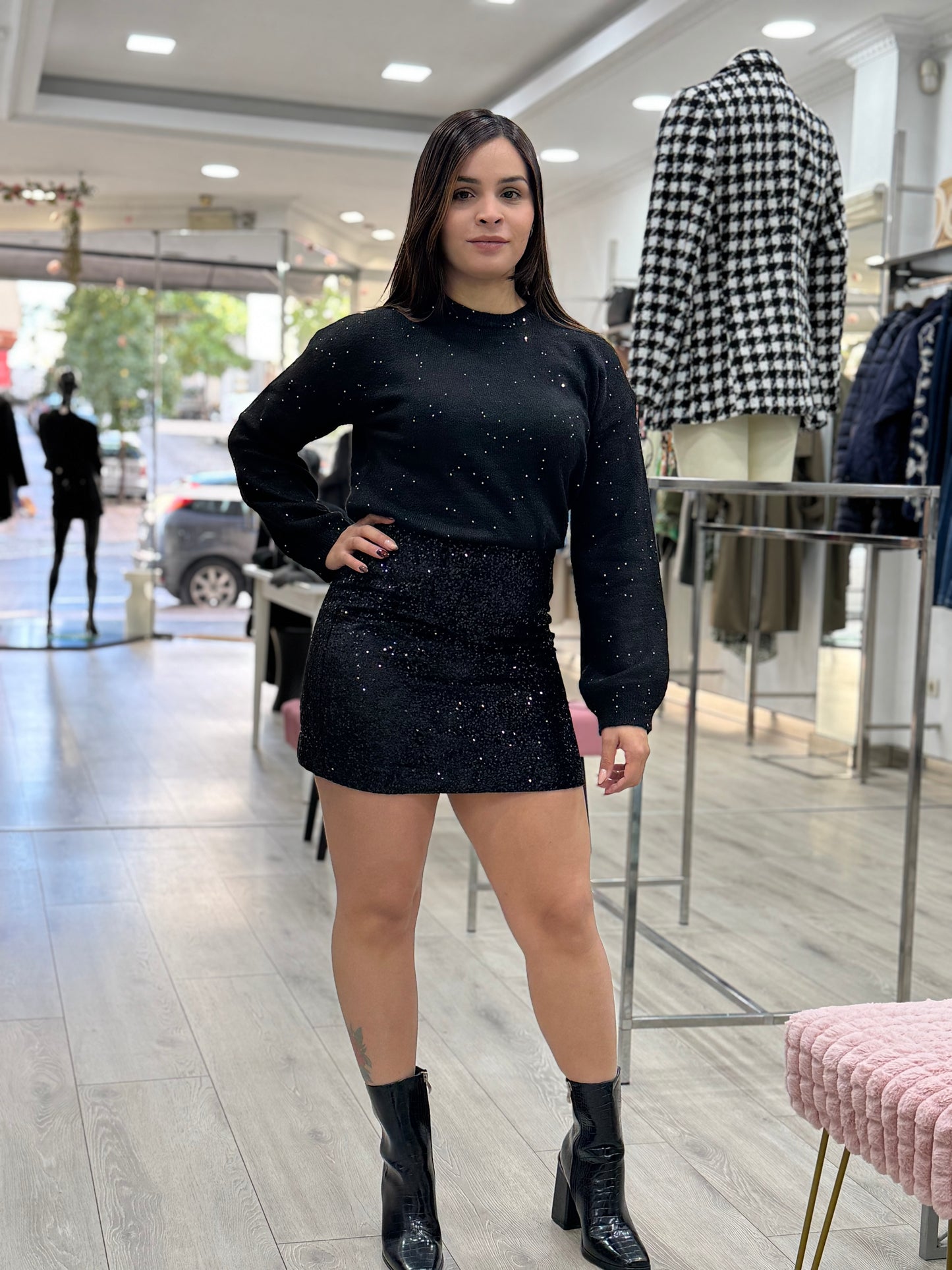 Jersey con Lentejuelas