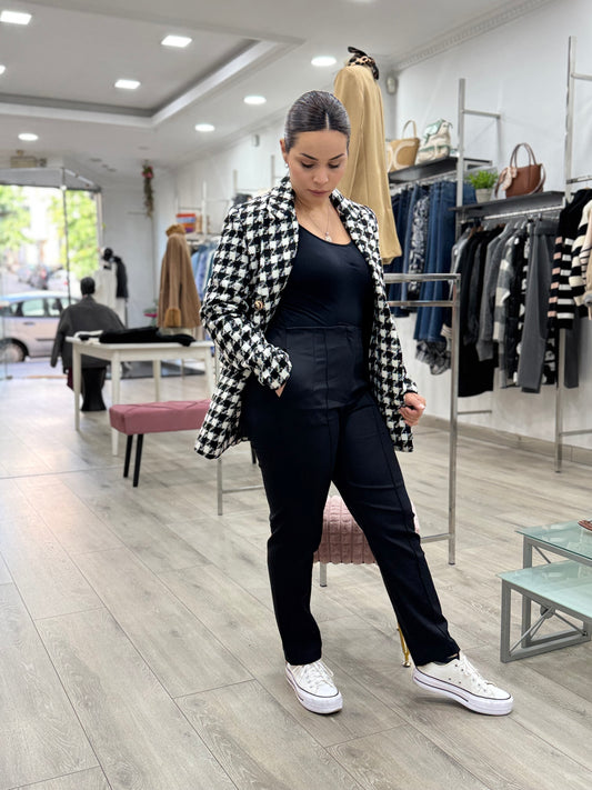 Americana de cuadros