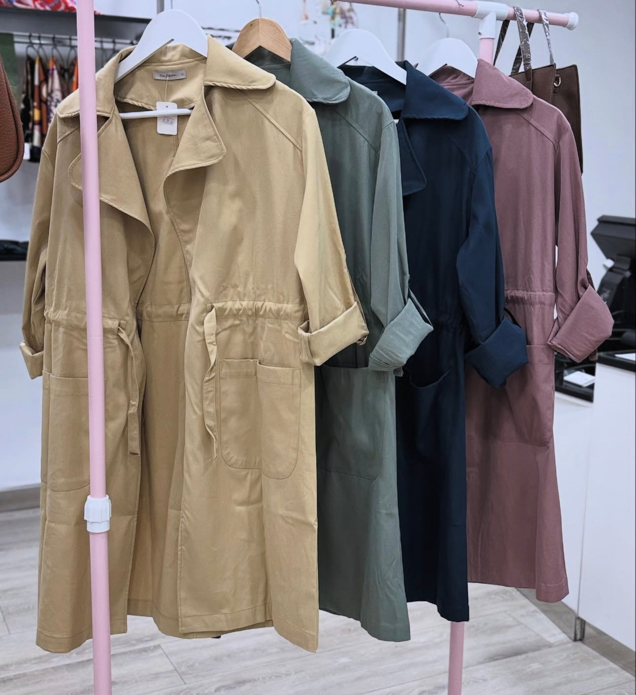 Chaqueta Larga