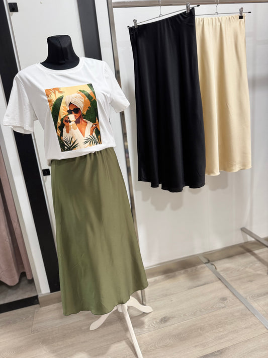 Faldas lisa