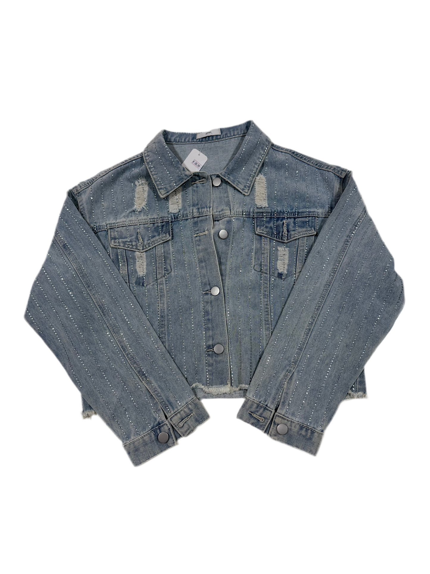 Chaqueta Vaquera con piedritas